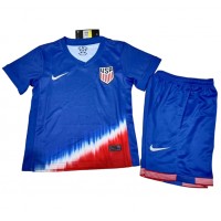 Fotbalové Dres Spojené Státy Dětské Venkovní Copa America 2024 Krátký Rukáv (+ trenýrky)